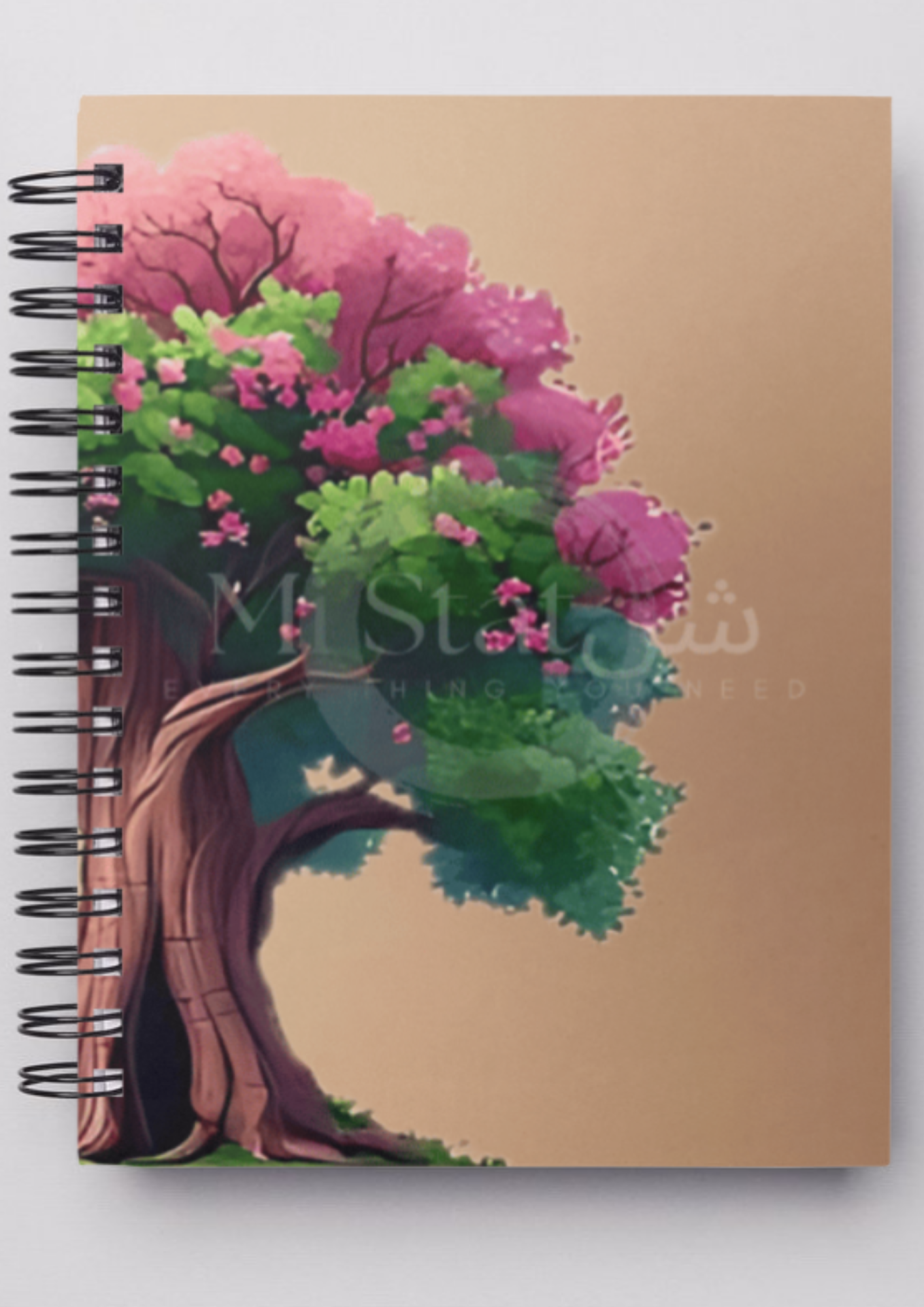 Tree Theme Spiral Notebook A4 Size (200 pages)