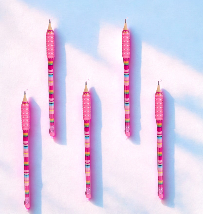 Funky Pencil Set ( 6 pencils )
