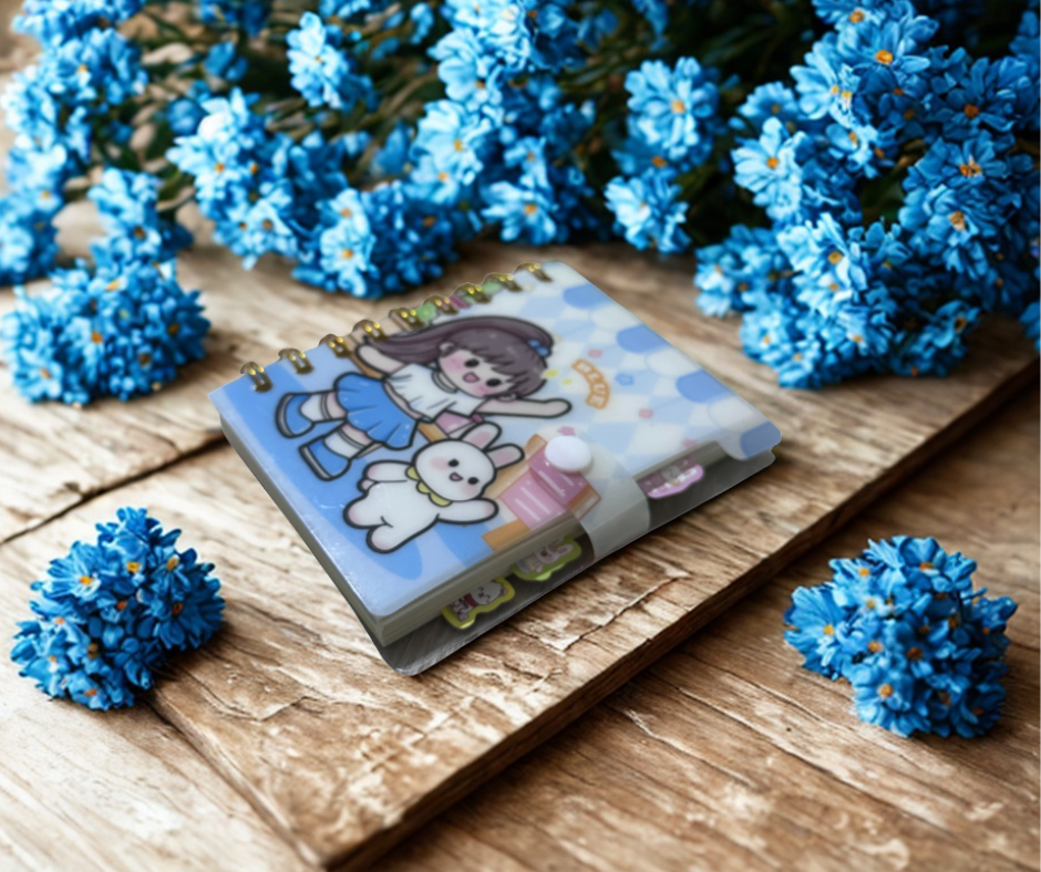 Girl Theme Mini Notebook