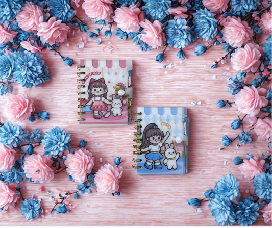 Girl Theme Mini Notebook