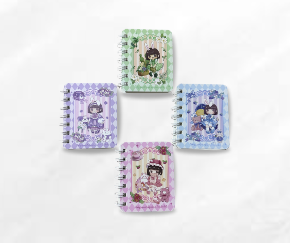 Mini Notebooks ( 4 Pcs )