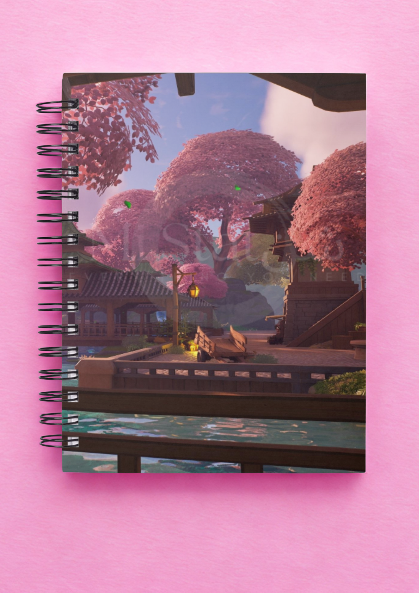 Nature Theme Spiral Notebook A4 Size (200 pages)